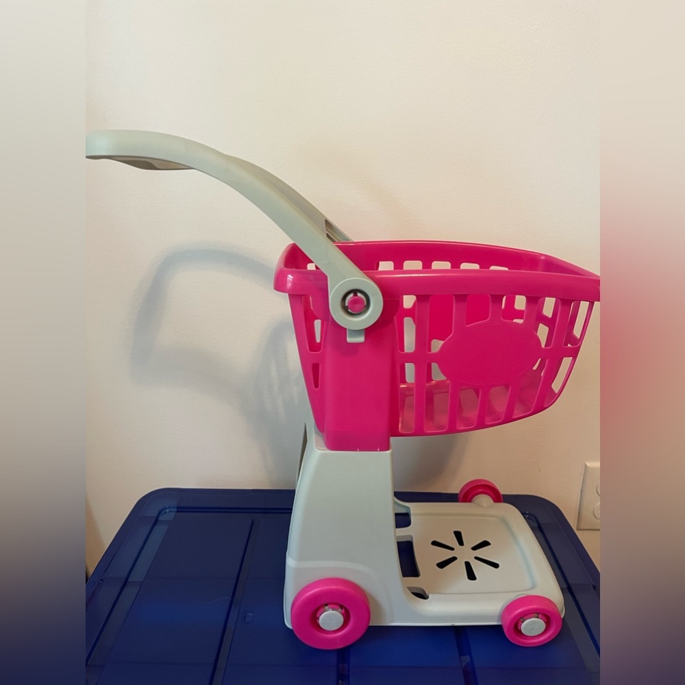 (💙Three for $21) Pink Grocery/shopping Cart
